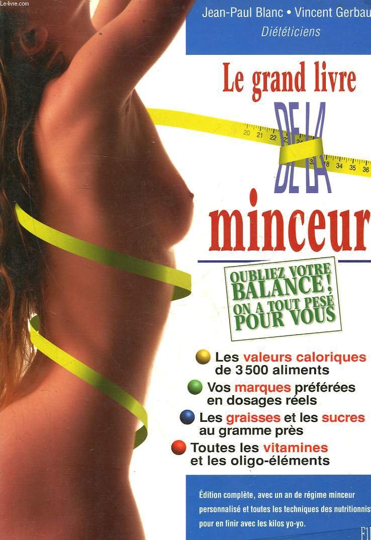 Le grand livre de la minceur Books