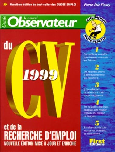 Guide Le Nouvel observateur du CV 1999 et de la recherche d'emploi book
