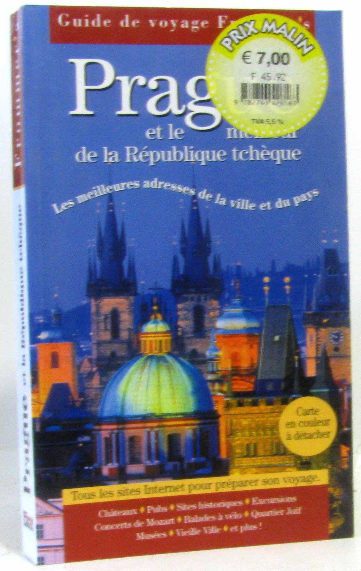 Guide Frommer's : Prague et le meilleur de la République tchèque book
