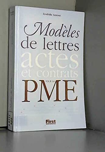 Modeles De Lettres, Actes Et Contrats Pour La Pme Books