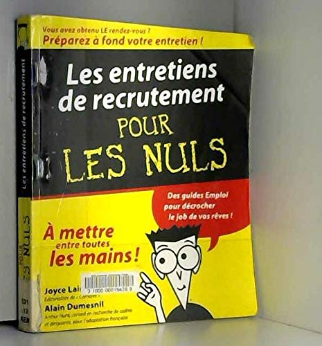 Les Entretiens De Recrutement Books