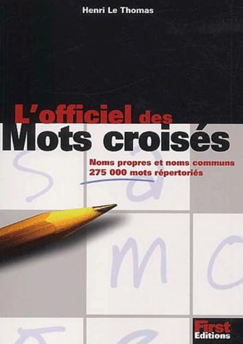 L'officiel des mots croisés Books