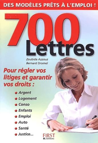 700 lettres pour régler vos litiges et garantir vos droits Books