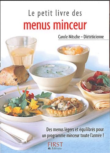 Le petit livre des menus minceur Books