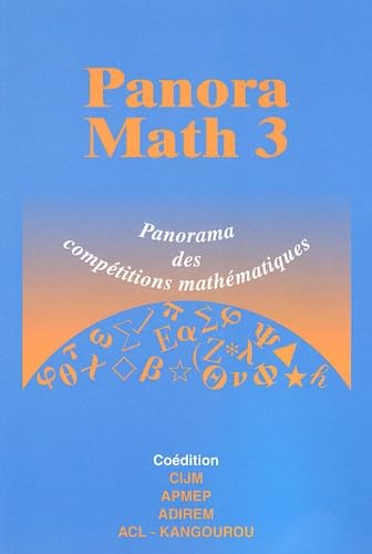 PanoraMath 3: Panorama des compétitions de mathématiques book