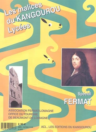 Les malices du Kangourou Lycées: Spécial Fermat book
