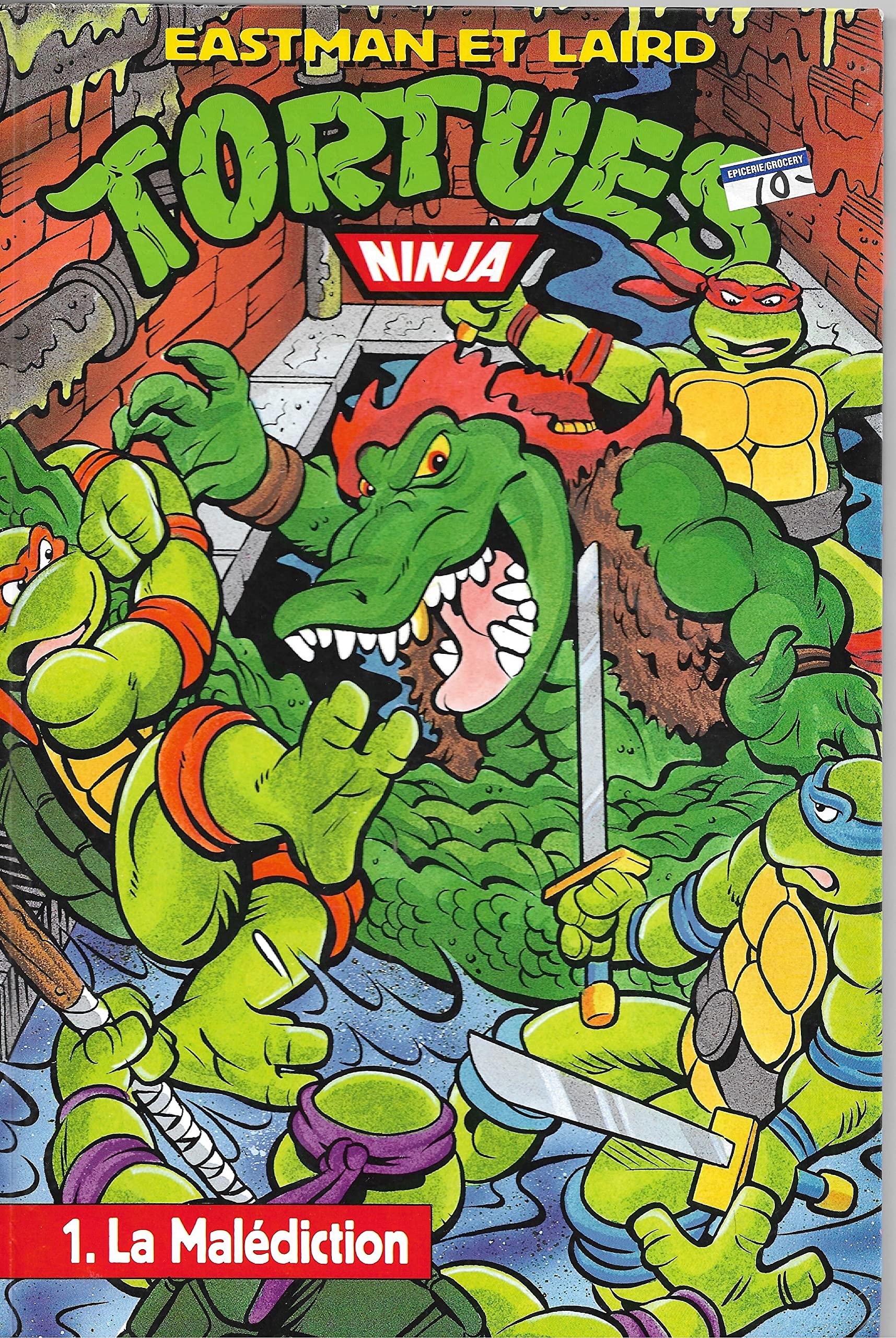 Tortues Ninja. Vol. 1. La Malédiction book