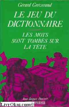 Jeu du dictionnaire 073193 (Jj Pauvert) Books