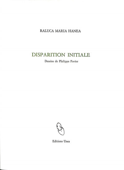 Product Image: Disparition initiale