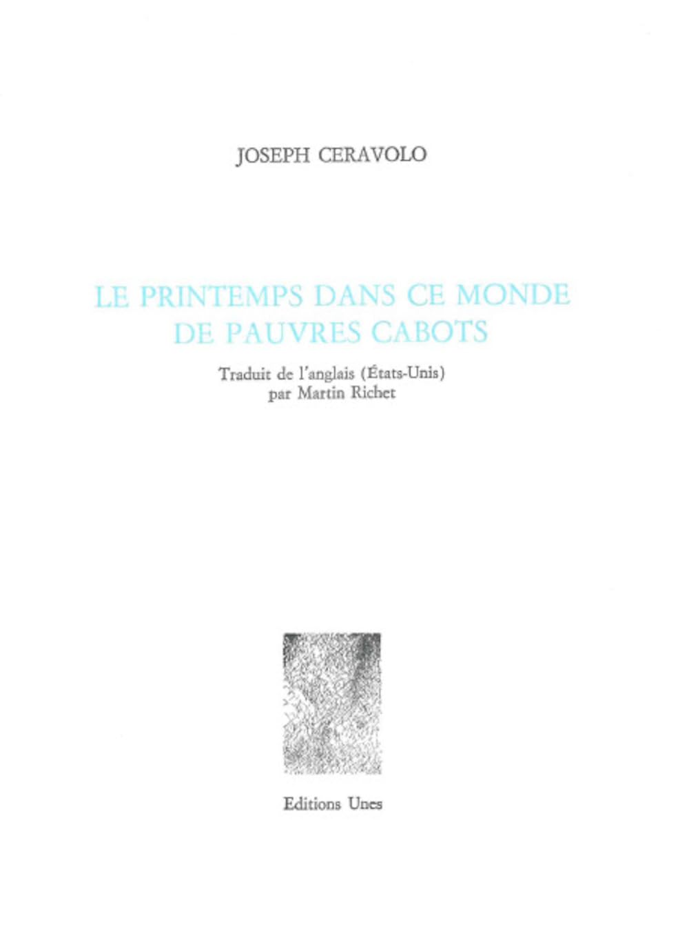 Le Printemps dans ce monde de pauvres cabots book