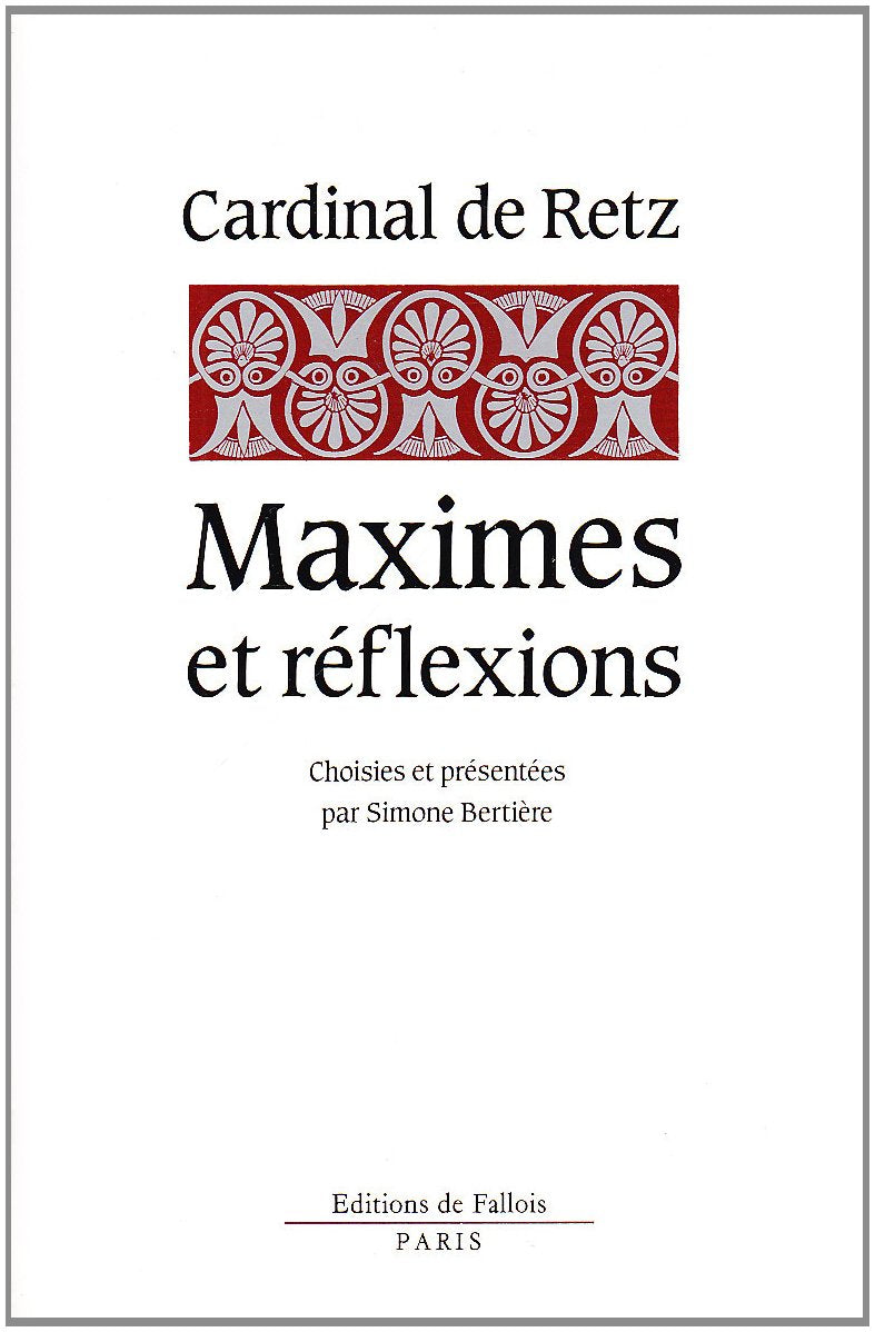 Maximes et réflexions: Tirées des "Mémoires" book