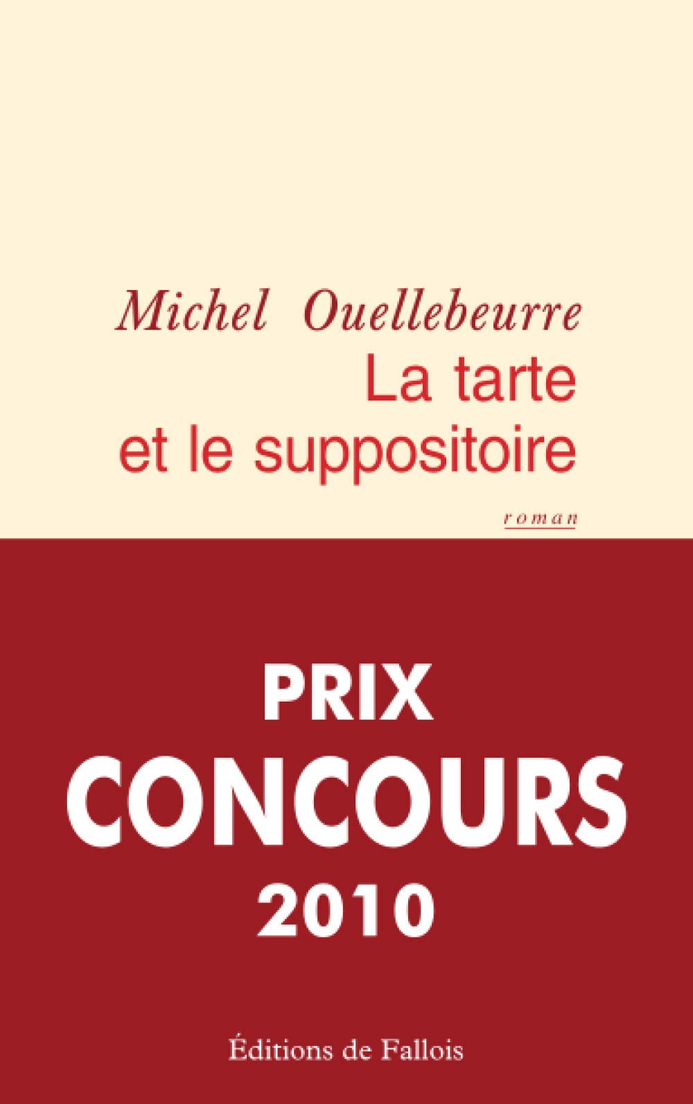 La tarte et le suppositoire book