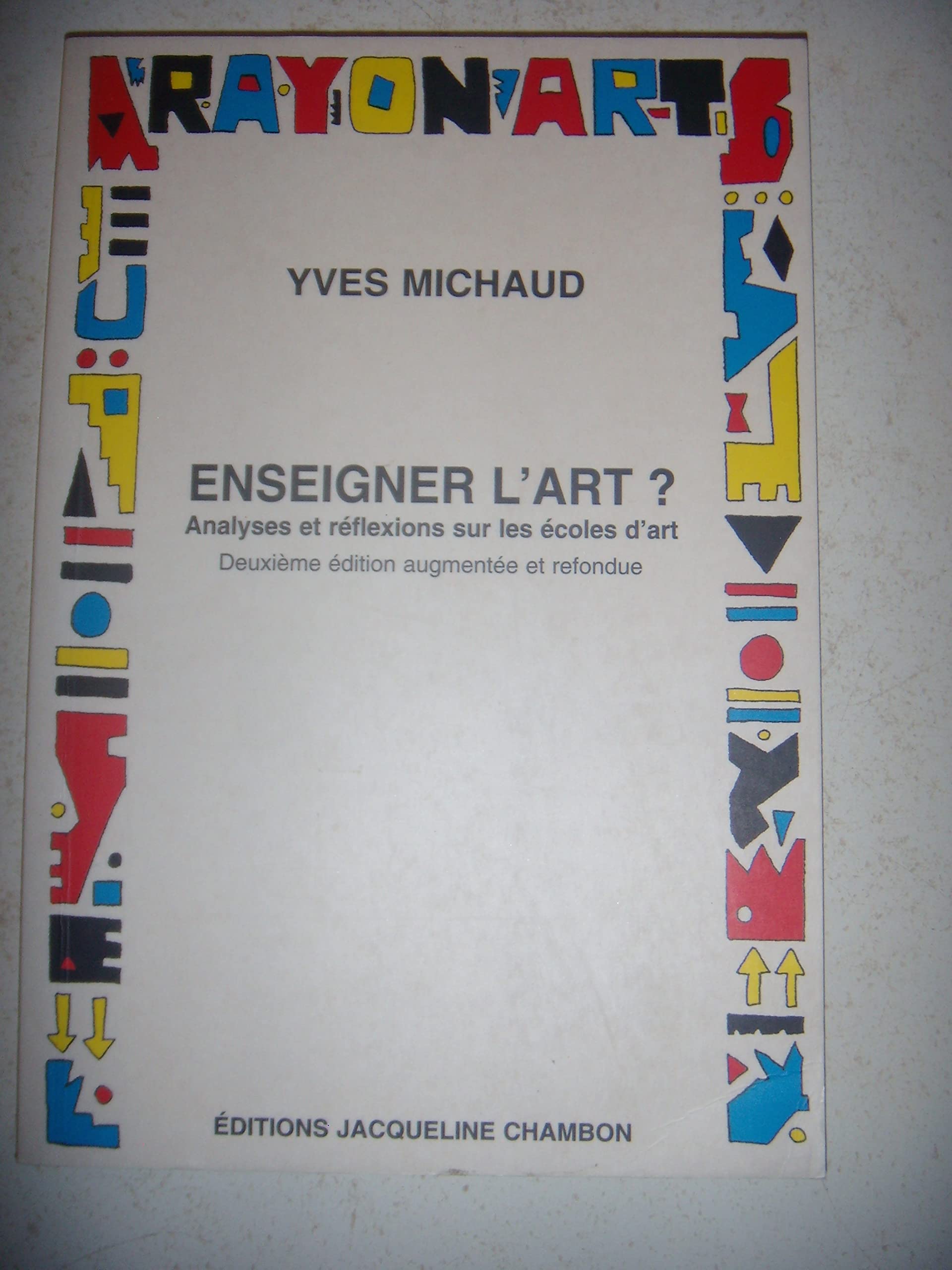 Enseigner l'art ?. Analyses et réflexions sur les écoles d'art book