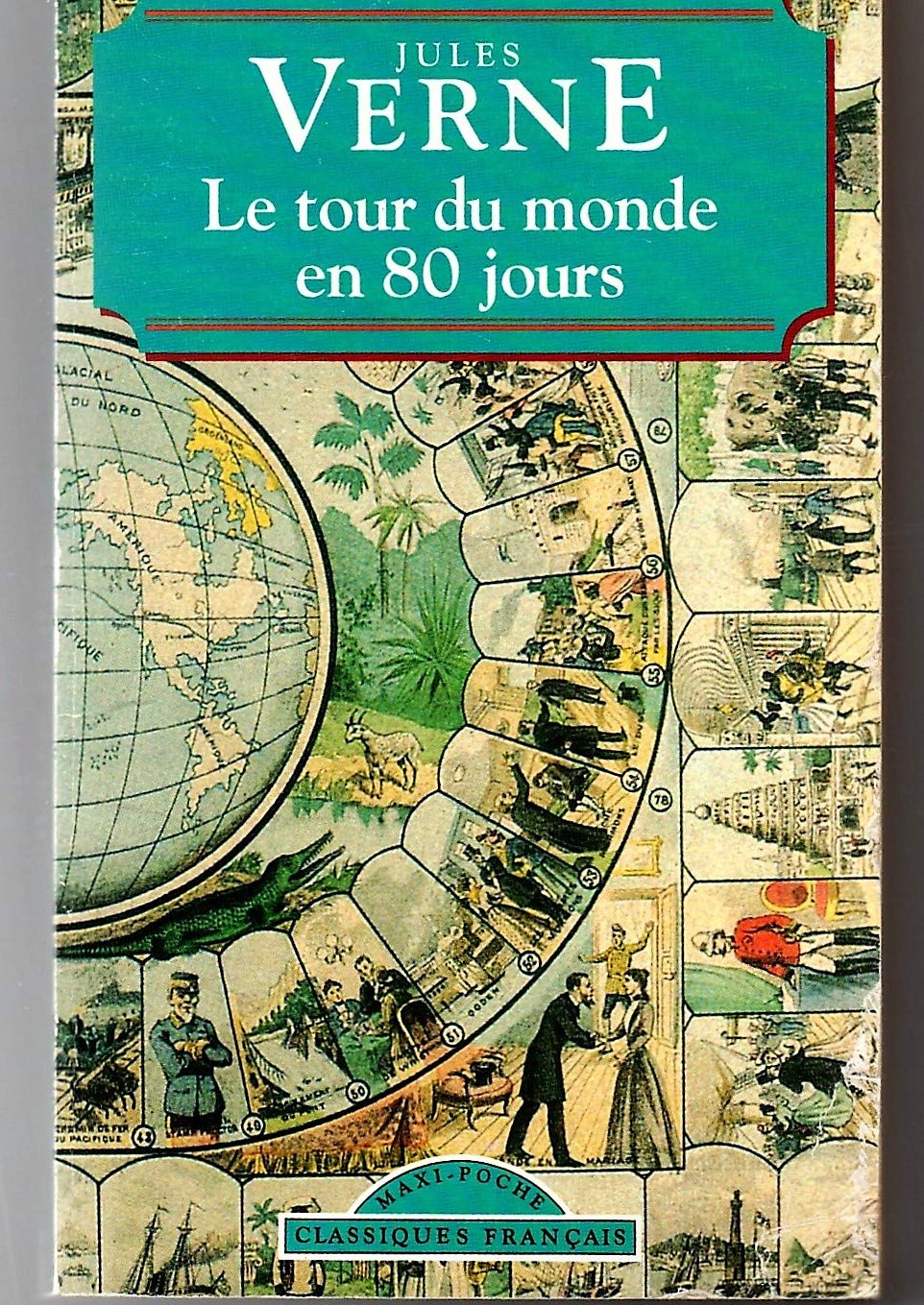 Le Tour Du Monde En 80 Jours (Classiques Francais) Foreign Languages ​​& Dictionaries