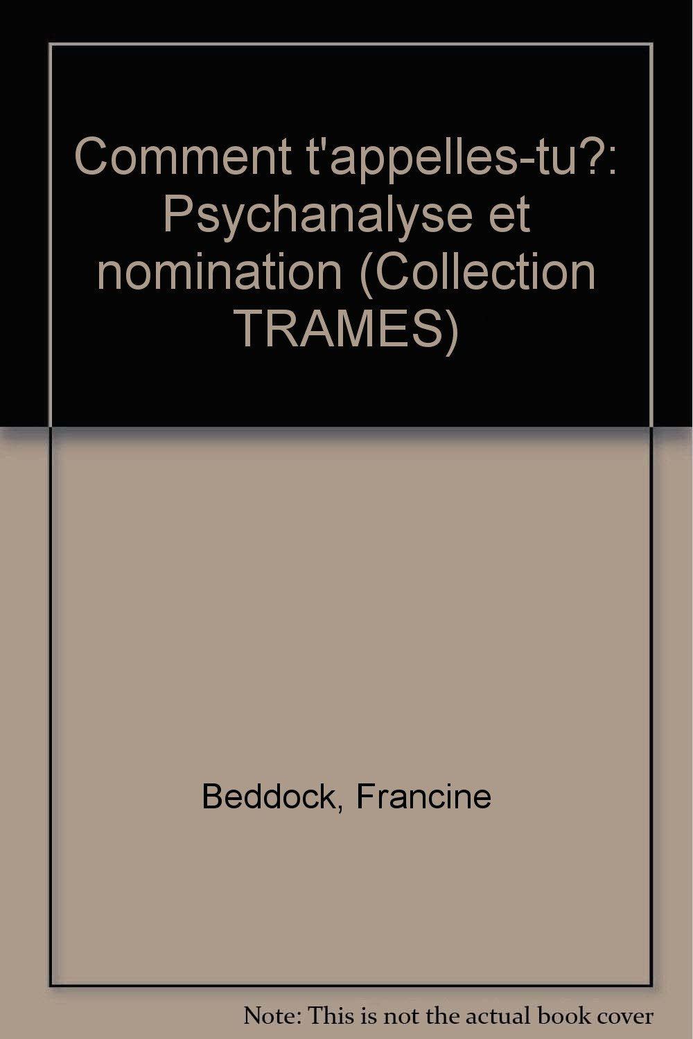 Comment t'appelles-tu? Books