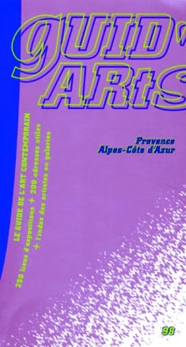 Guid'art Provence-Alpes-Côte d'Azur book