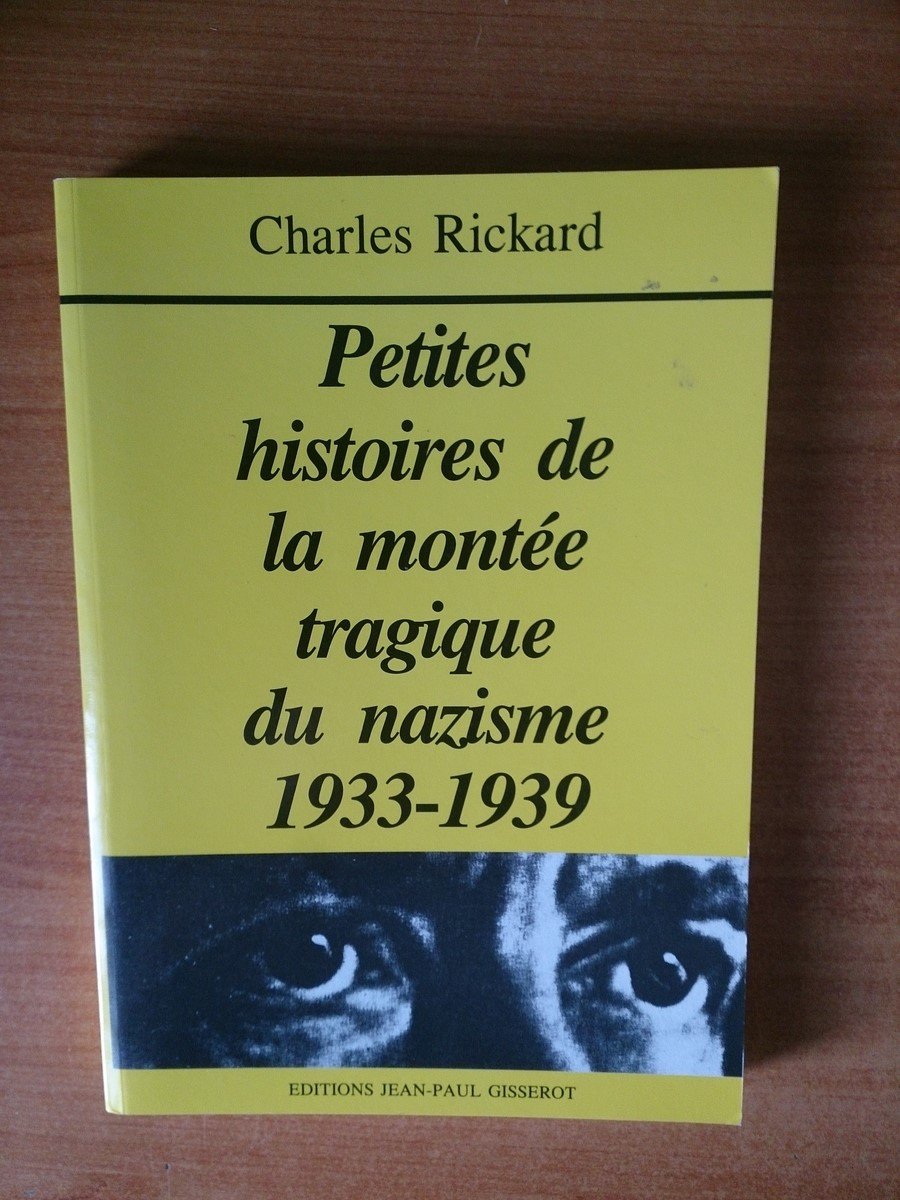 Petites histoires de la montée tragique du nazisme: 1933-1939 book