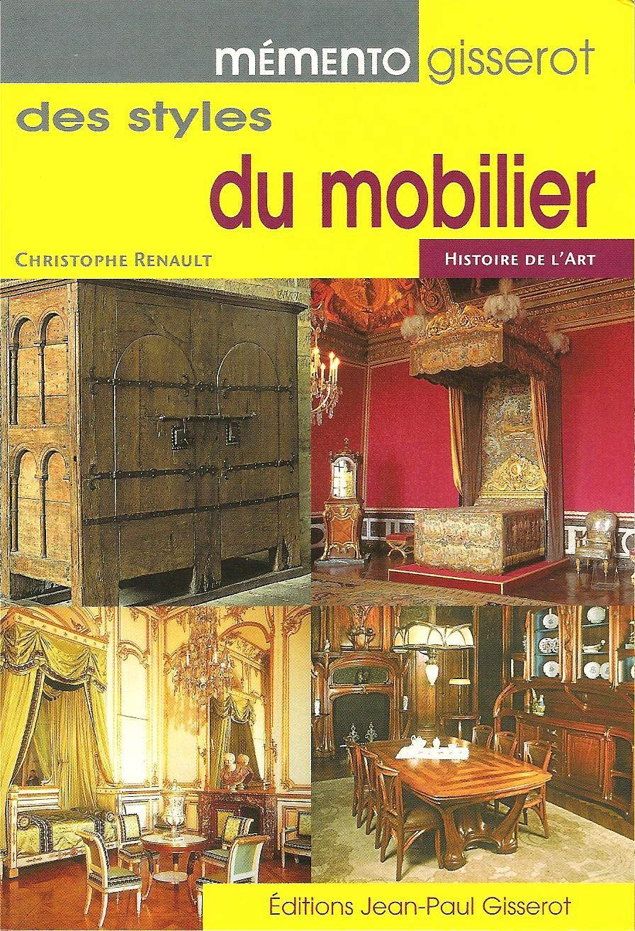 Mémento Gisserot des styles du mobilier Reference Books