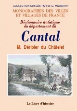 Cantal (dictionnaire statistique du departement du) book