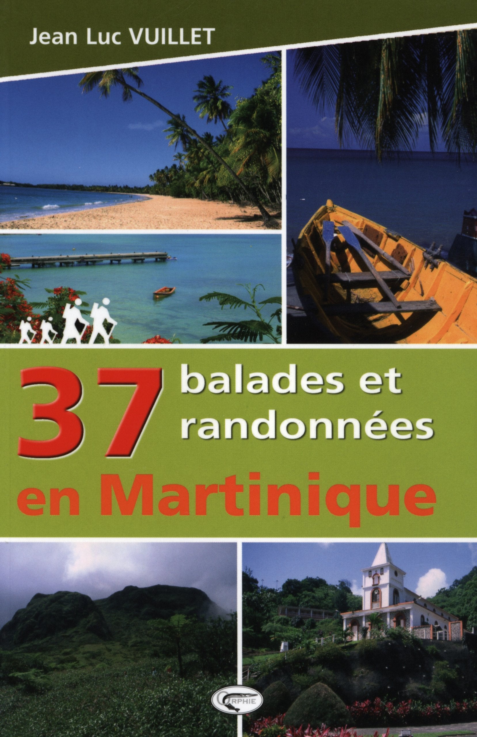 37 balades et randonnées en Martinique Books