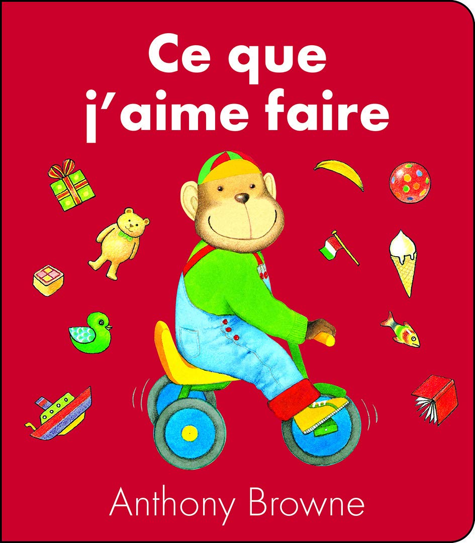 ce que j'aime faire (tout carton) book
