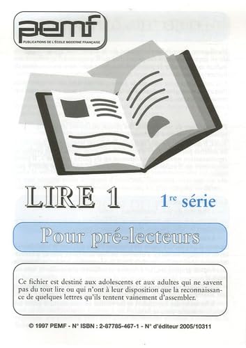 Lire 1 pour pré-lecteurs: 1re série book