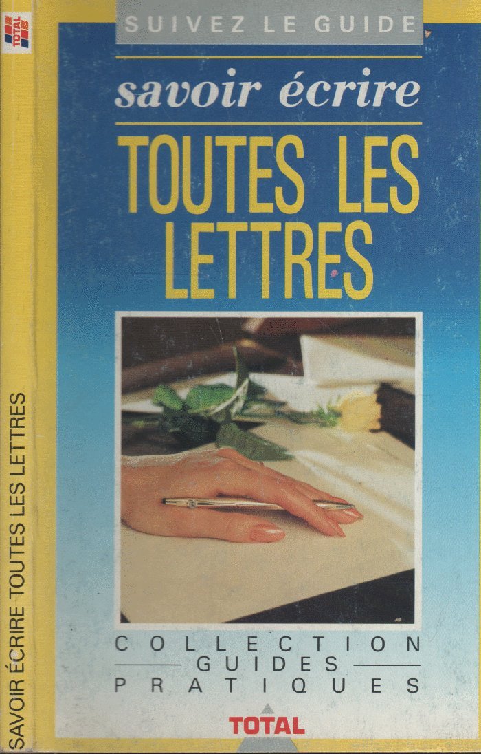 Savoir ecrire toutes les lettres book