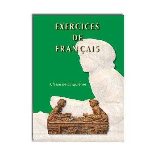 Exercices de français : classe de cinquième Books