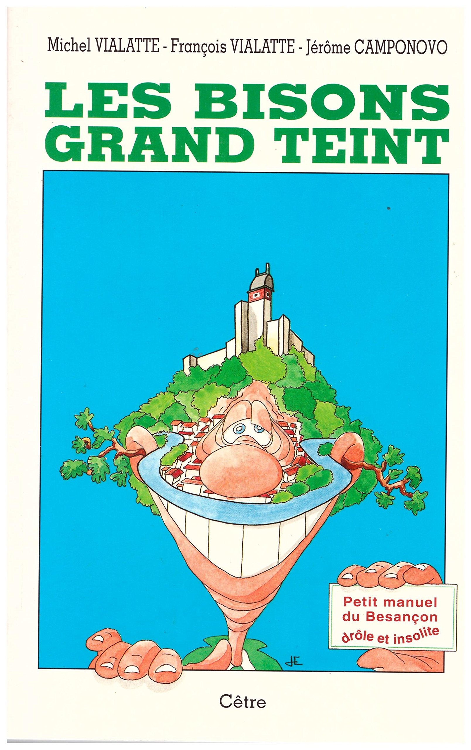 Les bisons grand teint. Le petit manuel drôle et insolite de Besançon book