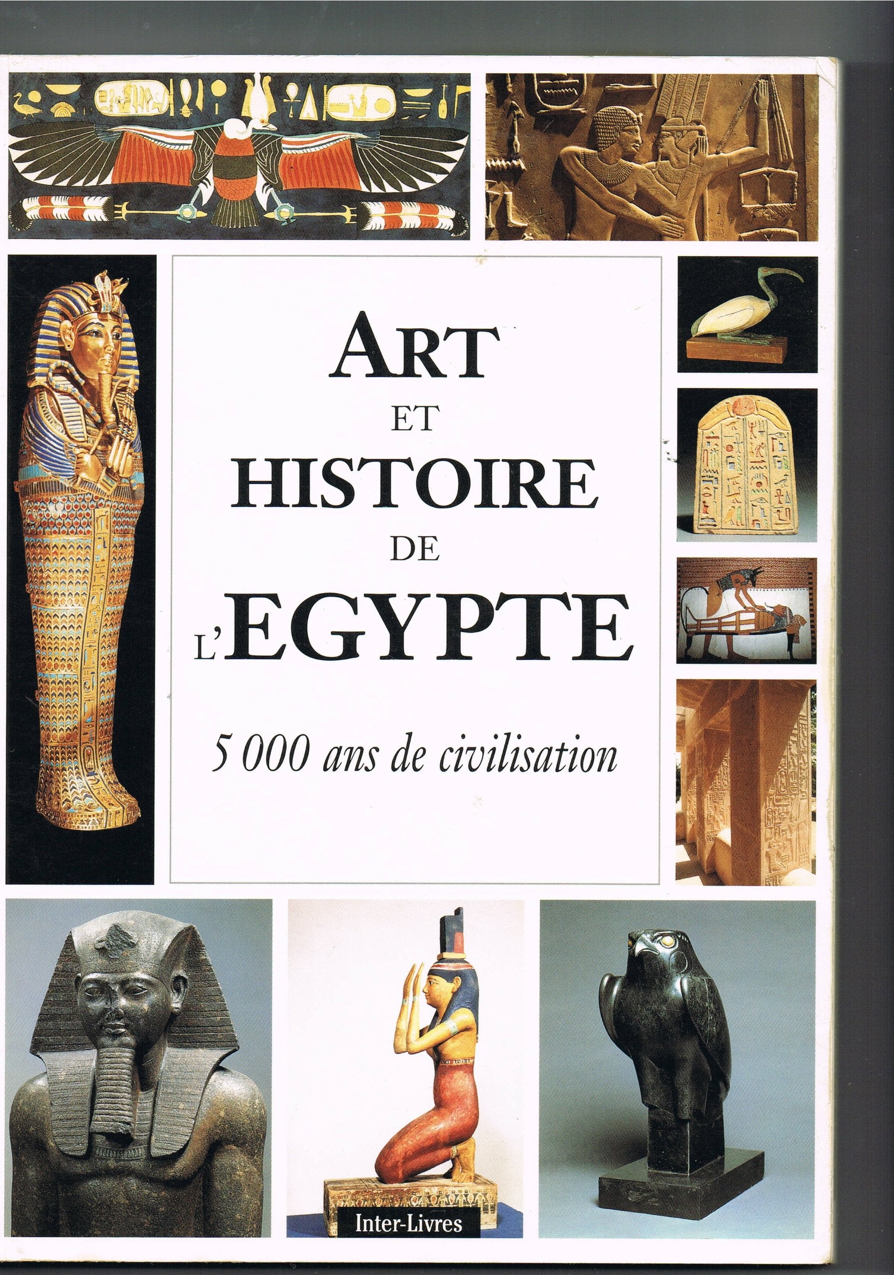 Art et histoire de l'egypte 5000 ans de civilisation book
