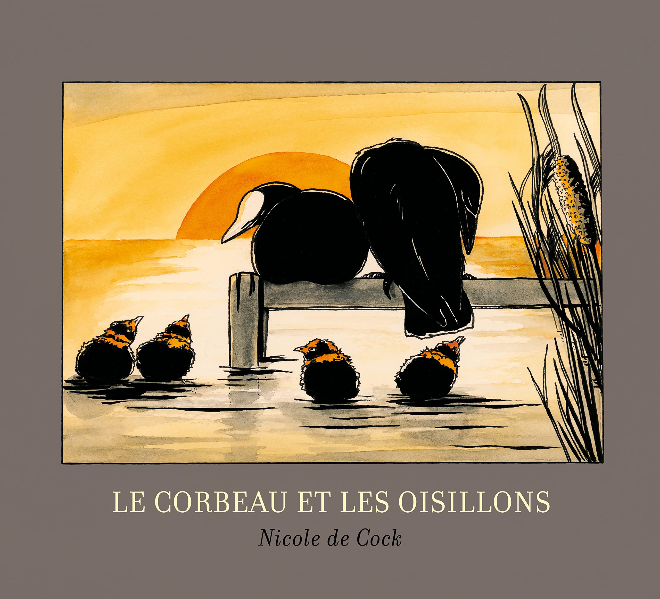Le corbeau et les oisillons Children's books