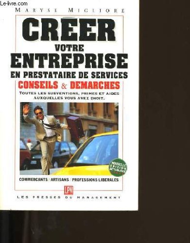 Créer votre entreprise en prestataire de service Books