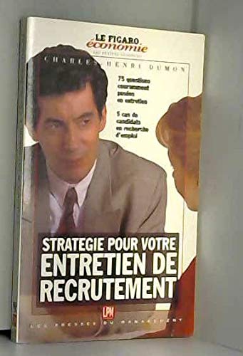 Stratégie pour votre entretien de recrutement book