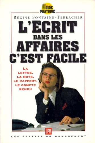 L'Écrit dans les affaires book