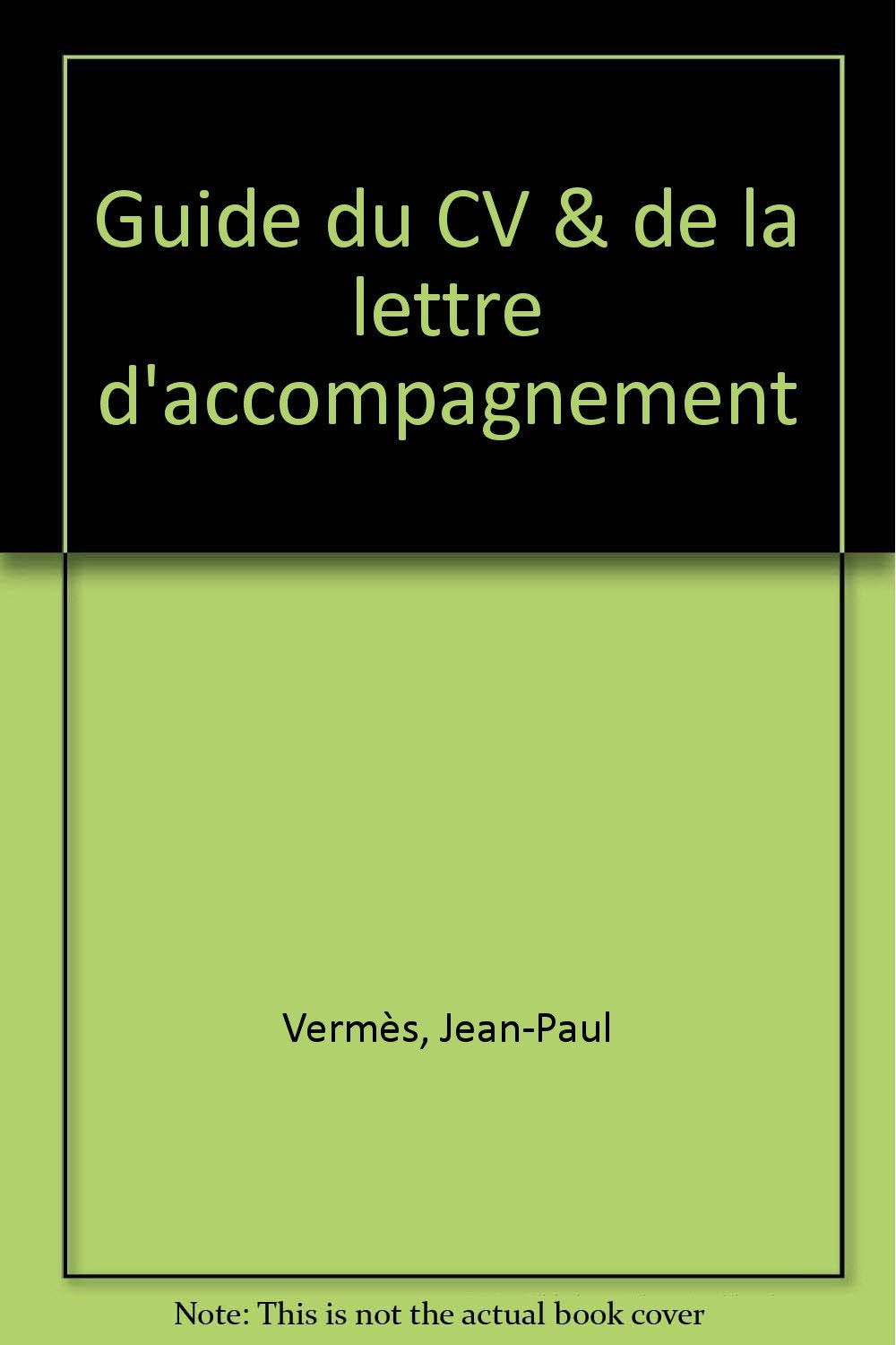 Guide du CV & de la lettre d'accompagnement book
