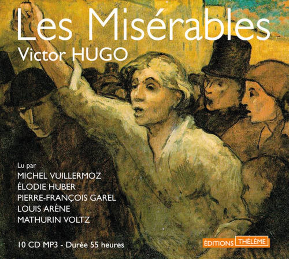 Les Miserables - 10 CD MP3 in French - 55 hours recording (French Edition) Books