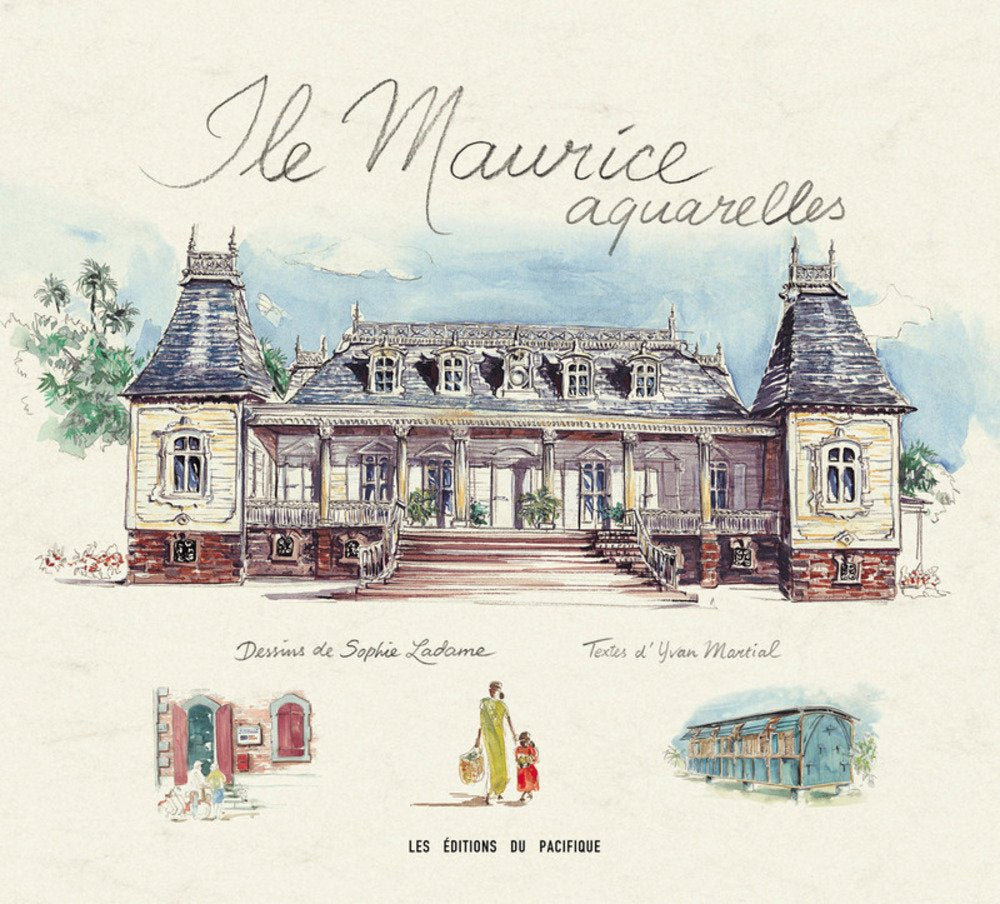 Ile Maurice aquarelles book
