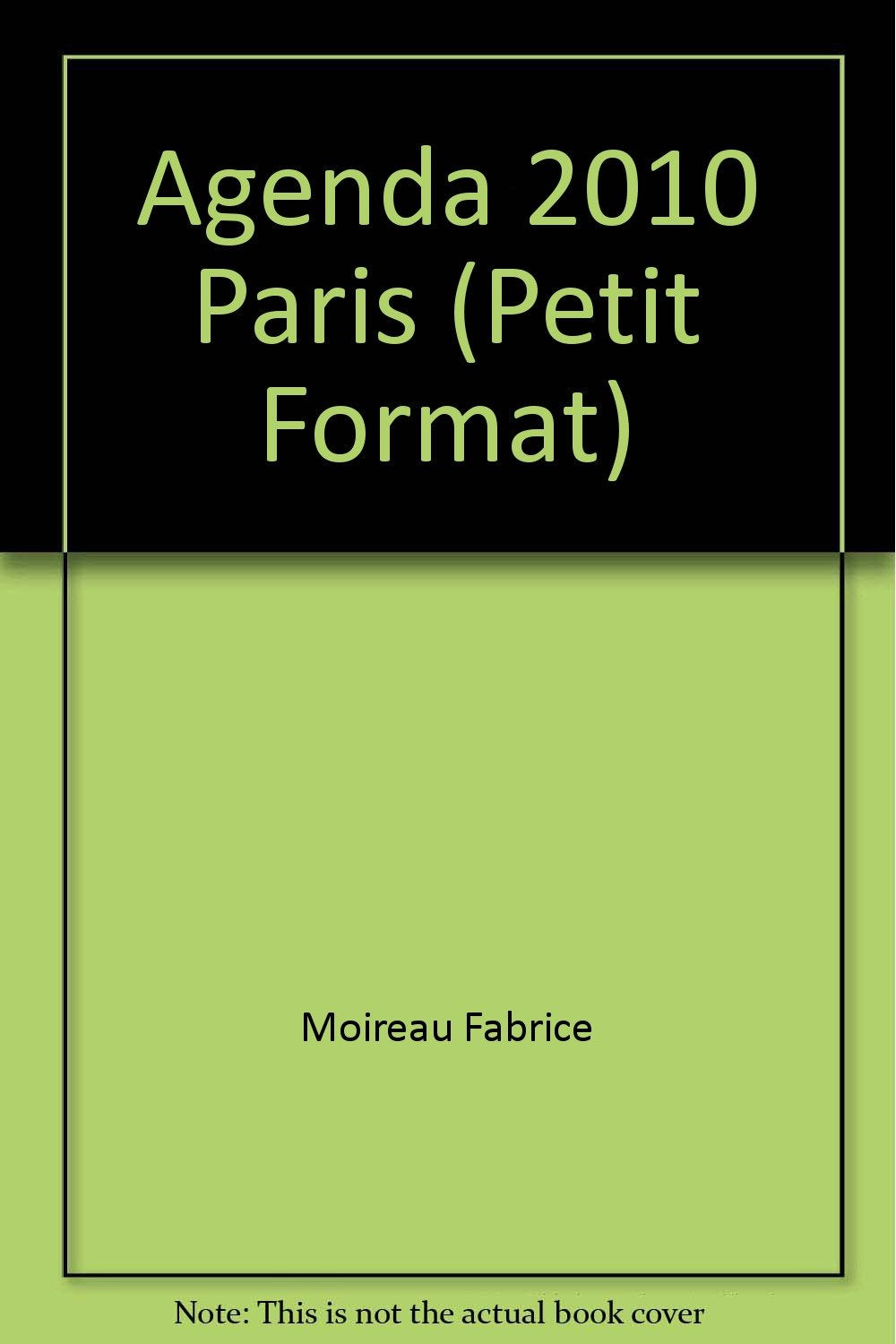 Agenda Paris 2010 Books