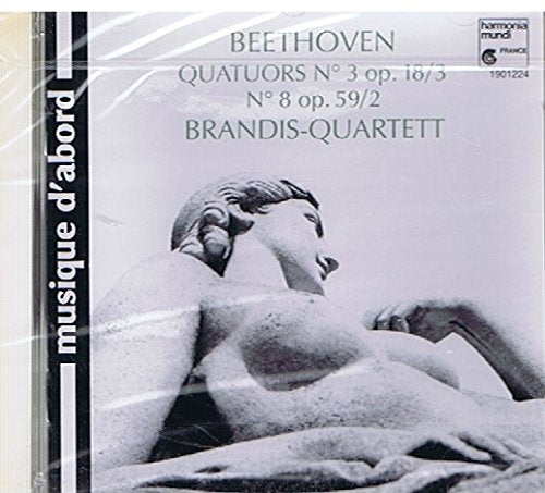 BEETHOVEN, Quatuor à cordes n° 3 en Ré majeur,op.18 n°3 - Quatuor à cordes n° 18 en mi mineur, op.59 n°2. Music