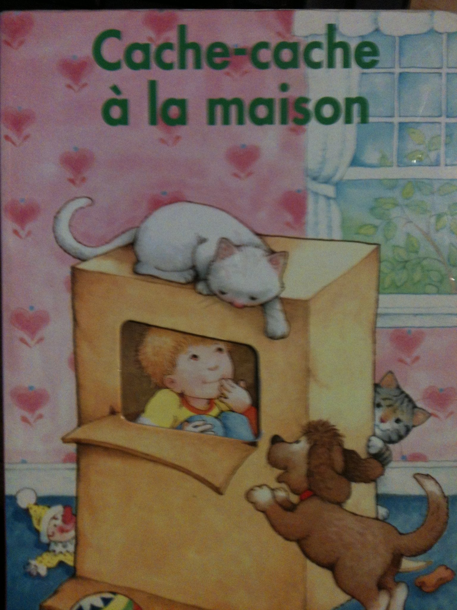 Cache cache a la maison - cartonnes clin d'oeil (Jeunesse) Books