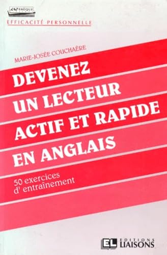 Devenez un lecteur actif et rapide en anglais: 50 exercices d'entraînement book