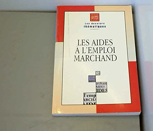 Les aides à l'emploi marchand book