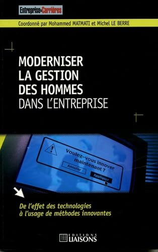 Moderniser la gestion des hommes dans l'entreprise book