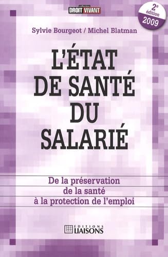 L'état de santé du salarié book