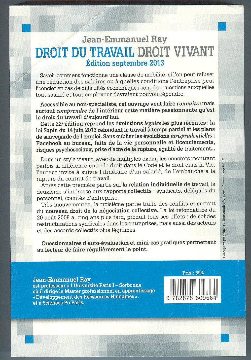 Droit du travail, droit vivant 2013/2014 book