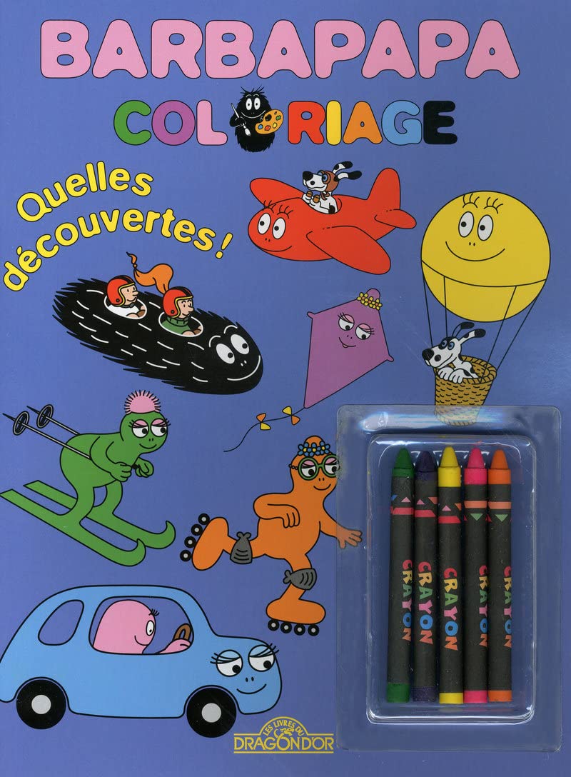 Barbapapa Coloriage - Quelles découvertes ! book