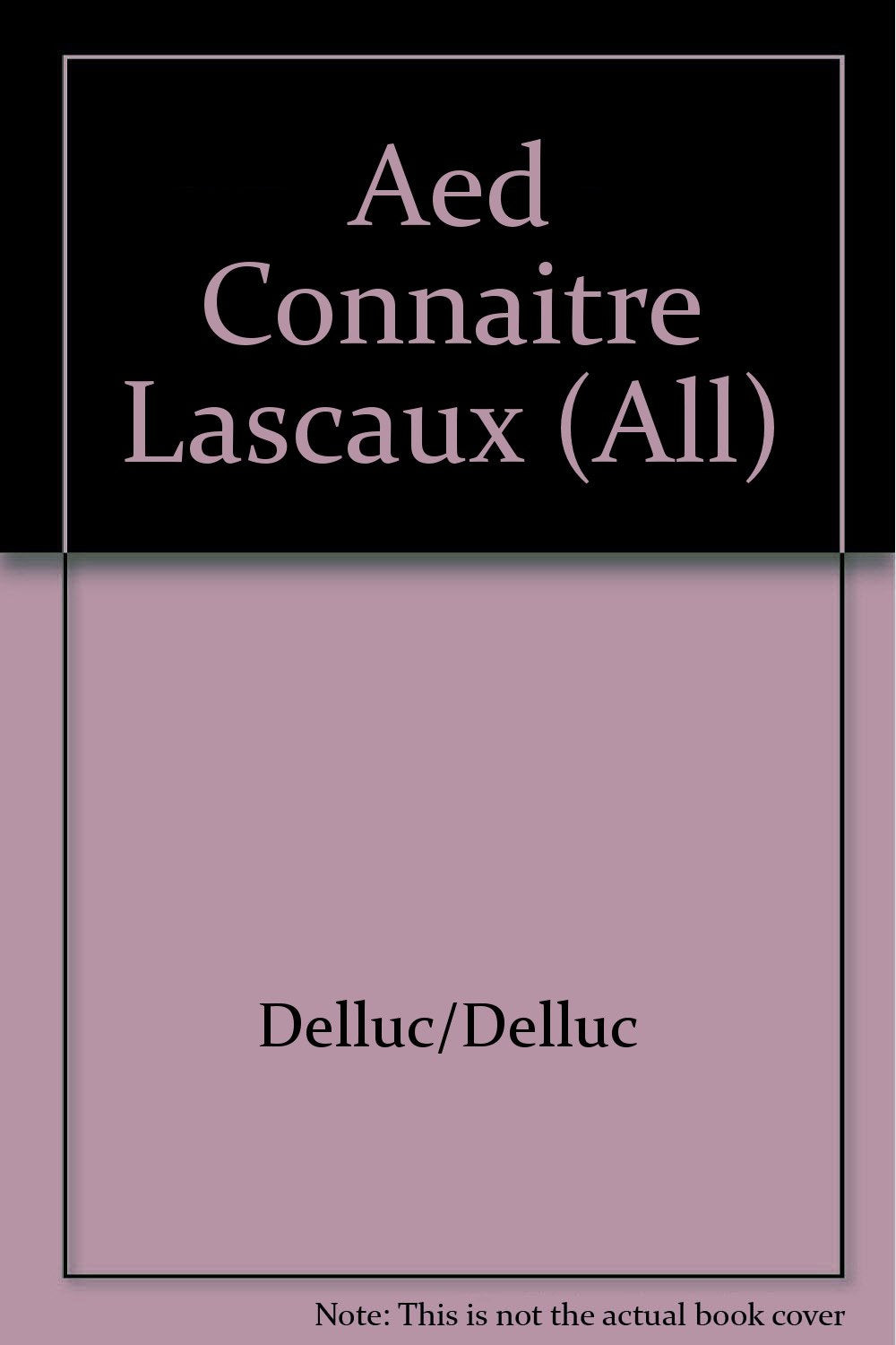 Product Image: Aed Lascaux (All)/Connaitre