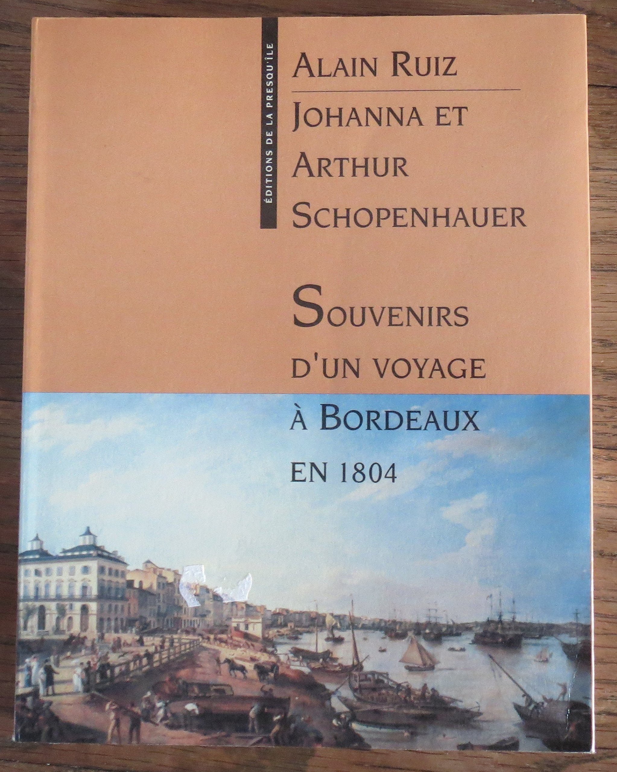 Souvenirs d'un voyage à Bordeaux en 1804 book