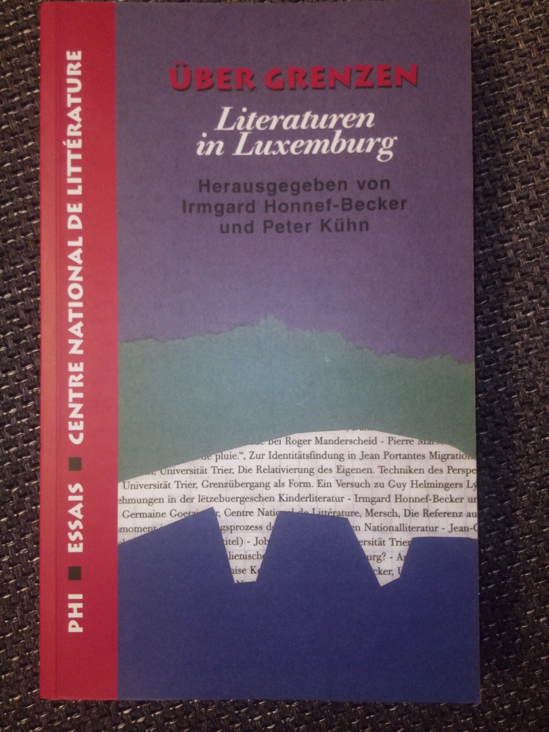 Über Grenzen: Literaturen in Luxemburg Books