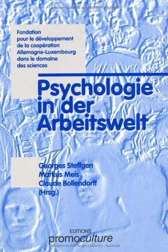 Psychologie in der Arbeitswelt Psychology